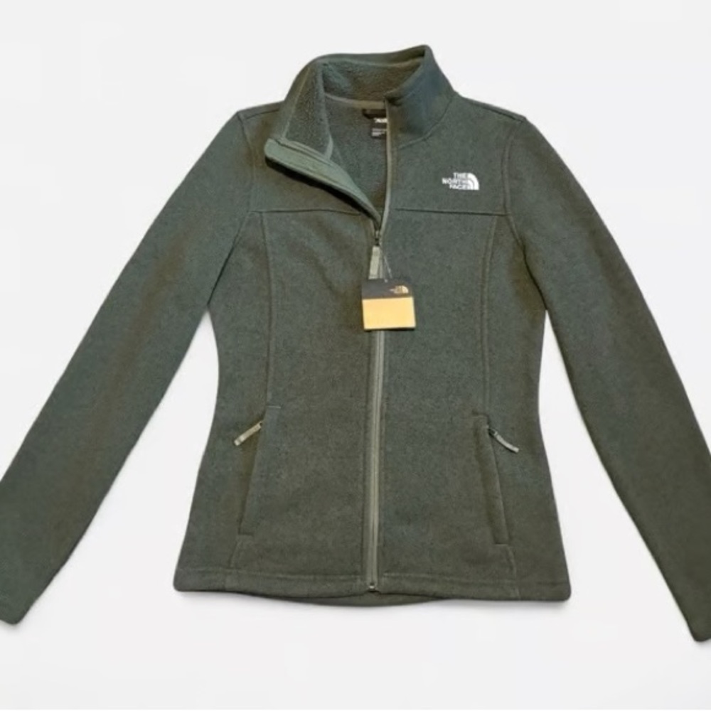 Woman's North Face Magy Sweater fleece full zip jacket NWOT - Picture 4 of 4